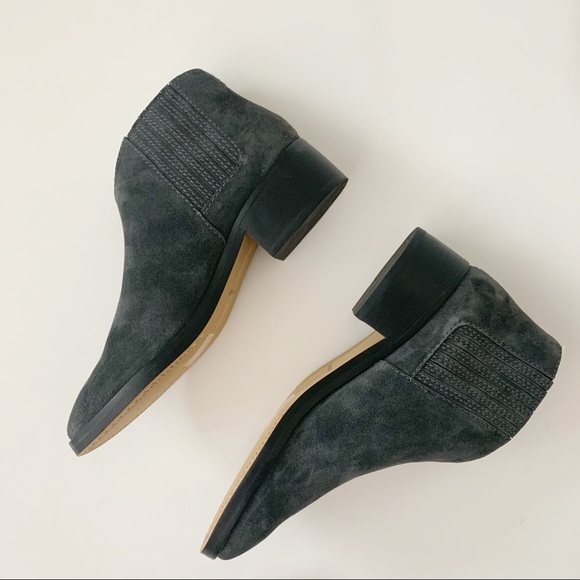 Dolce Vita Towne Ankle Boot Gray Leather - Picture 3 of 8